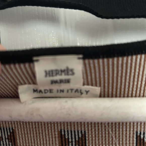 Hermes Black Medor Smart Silk Dress, sized 42 w/Unattached Self Belt EUC - Picture 4 of 7